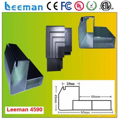 Leeman scrolling programmable led message board sign 9043 aluminium profile p10 led module 320 160